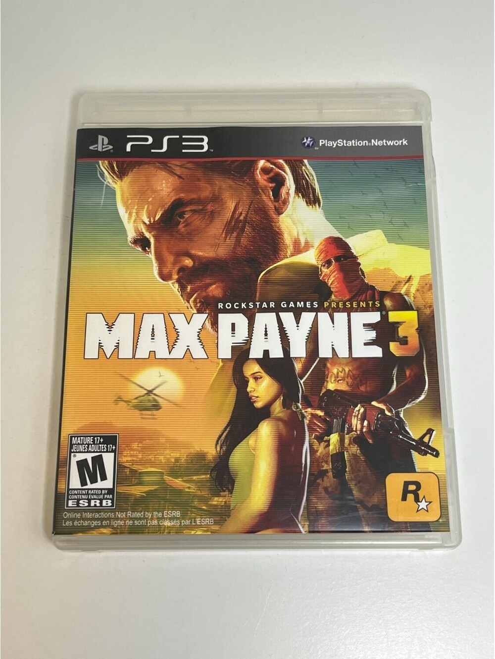 Max Payne 3 Sony PlayStation 3 PS3 Game Rockstar 2012 BLUS-30558 multicolor